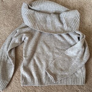 Off shoulder Women's Sweater